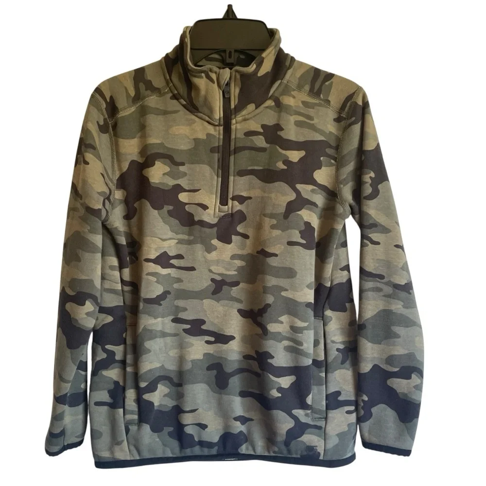 GAP Kids Camouflage Jacket - Green and Gray Size 8-9 or‎ Medium